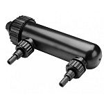 Uses green uv light technology to sterilize pond water. Prevents nasty odors and murky water. Uv bulb lasts up to 8,000 hours. Improves water quality 24 hours a day. Recommended for ponds that hold up to 2,000 gallons of fresh water. Ul approved.