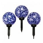 Designed to float along the surface of your pond, and can be used out of the water along your landscape as well. Includes 3 low-voltage led lights which will stay cool to touch. Energy efficient. Built-in dusk to dawn sensor. Provides a beautiful, decorat