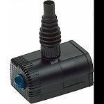 Can be used for bubbling stones, statuary and decorative fountains of any type Flat priming allows the use of these pumps in even the shallowest fountain basins Includes a removable screen for easy maintenance, easy flow rate adjustment via built-in regul