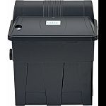 Multi-stage mechanical and biological filtration system in acompact package Designed for small ponds or for ponds with low biological load Harmful ammonia and nitrites are converted to nitrates, which support plant life in the pond Integrated uv clarifier