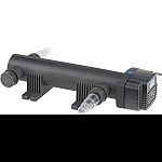 Simple yet flexible uv clarifier designed to interoperate with all filter systems, Helps in the reduction of algae and phytoplankton, as well as limiting the growth of harmful pathogens. The compact design allows for easy installation Uick-lock ballast he