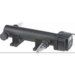 Simple yet flexible uv clarifier designed to interoperate with all filter systems, Helps in the reduction of algae and phytoplankton, as well as limiting the growth of harmful pathogens. The compact design allows for easy installation Uick-lock ballast he