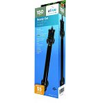 Pre set, no adjustment required Led operating lights red-heating; green-at 78 degrees Thermostat maintains water temperature at 78 degrees +/- 2 degrees Silicon crystals effectively distribute and transfer heat Shatter resistant durable quartz glass Fully