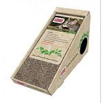 Kong Natural Incline Cat Scratcher is the perfect shape for your cat to scratch and is a healthy and safe place for your cat to scratch. It's recyclable and made from all natural resources, which makes it great for your cat and the environment.