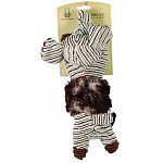 Multi textured dog toy with squeaker