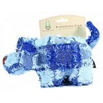 Double layered dog toy with squeaker