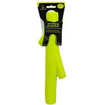 Ultra durable foam chew toy for dogs. Made of strong eva foam for durability. Soft, pliable foam holds its shape after chewing. Extra durable for power chewers & floats.