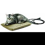 The first soft, outdoor heated bed on the market! Extremely low wattage. Perfect for outdoor dog houses, basements, garages, barns, sheds, porches or any other outdoor shelter. Soft, orthopedic bed is unique in that it will still provide soft, comfortable