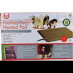 Provides warmth and comfort from the cold Thermostatically controlled Durable and easy to clean Can be used indoors or outdoors