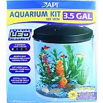 Kit includes 3 gallon tank, multi-color led lighting, superclean internal power filter Premium led lighting with 4 different light colors Crystal clear and shatter proof aquarium body Multiple light transition and color blending effects Includes a complet