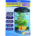 Kit includes 3 gallon tank, multi-color led lighting, superclean internal power filter Premium led lighting with 4 different light colors Crystal clear and shatter proof aquarium body Multiple light transition and color blending effects Includes a complet