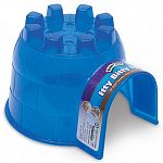 The Small Animal Igloo Hideout is available in assorted colors and makes a nice place to hide for your little pet. Made of stain and odor resistant translucent plastic, so it's easy to care for and easy to see your pet inside. Available in mini,