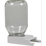 Used when natural food source is unavailable Plastic feeder fits into front entrance of hive Base made of high-impact plastic Extended tray makes feed more accessible inside the hive Allows you ot see the feed levels without disturbing bees Easy to clean