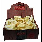 100% natural lamb ears. These chewy ears are a fun and natural treat for your dog