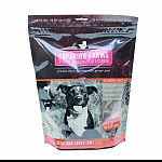 Made of 100 percent american and new zealand venison. All natural, grain free and gluten free. No artificial colors, flavors or preservatives. Made in the usa.