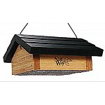 Finally a suet feeder (upside down style) that holds 2 cakes, looks great and is Bamboo!