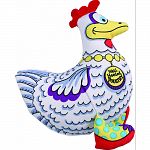 Dog toy is soft, lightweight, squeaks and entertains Fun, floppy movement Soft enough for indoor toss and fetch play Helps provide safe, appropriate activities while exercising in the indoor environment Creates interactions that help aid in socializatio