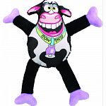 Dog toy is soft, lightweight, squeaks and entertains Canvas and plush combo for soft play appeal Soft enough for indoor toss and fetch play Helps provide safe, appropriate activities while exercising in the indoor environment Creates interactions that h