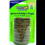 16 natural rawhide dog treats. Completely irresistable. Large fits bouncy bone medium/large bci#066977, large bci#066978, bristle bone large bci# 066987.