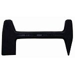 High quality steel forging. Beveled on outside edge only. Flush inside edge allows close cutting.One end designed for cutting and - the other for pritchel. 6 inches.