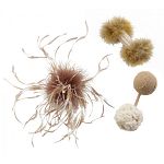 Sure to keep your cat healthy and happy!  Designed to appeal to your cats natural instinct to play and exercise. Simple but effective cat toy that your cat can bounce and push and toss.