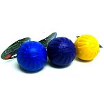 The Fantastic Foam Ball makes a perfect fetch toy for your dog. Made of strong and durable patented foam, it easily floats in water and is easy on your dog's mouth to catch and carry. Ball is made of solid foam that contains no latex.