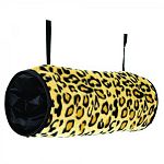 The Large Hang-N-Tunnel for Small Pets allows your pet to hide and play. This soft tunnel crinkles as your little pet crawls through the tunnel. Adds excitement and fun to their cage and is a safe and entertaining activity. Comes in assorted colors.