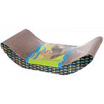 Cardboard is economical and irresistible to cats Fulfills a cat's instinctive need to scratch Scratch-N-Lounge is perfect for lounging and playing. Add some catnip to the corrugate and cats go wild!