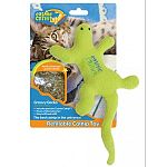 Includes genuine cosmic catnip. Hours of interactive fun. Easy to fill and refill.