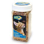 Real tuna is the only ingredient in these cat treats. For generations, the japanese have been eating tuna flakes in many traditional foods. Low fat, high protein and rich in taste. Just one treat will excite and please the most finicky of cats.