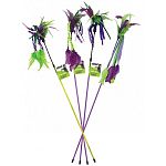 Fun, interactive play. Keeps cats active and entertained .