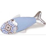 Long-lasting crinkle dog toy invites your dog to play Durable fabrics with fun metallic accent