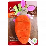 Catnip and crinkle sound stimulates your cat and increases the enjoyment of play Natural oils in catnip trigger a burst of playful energy then followed by a mellow period Pesticides and chemical free Fiberfill made with 100% recycled plastic Other benefit