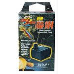 Multi-function submersible pump. For internal or external filter applications, terrarium waterfalls, small ponds, or desktop fountains. For fresh or saltwater applications. New Feature - Pump can run dry for 30+ days