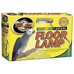 Adjustable floor lamp for birds. Avian Sun Deluxe Floor Lamp has a weighted base for stability and is fully adjustable! The Zoo Med Floor Lamp does not come with a bulb. Bulb is sold separately!