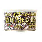 Complete diet for lizards, snakes, amphibians and water turtles.  Ingredients: Meal Worms