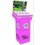 An all-in-one feed and feeder that contains only the finest premium grade nyjer seed. Refillable. Hang from tree limb, hook or other hanging device. Finches will cling to the mesh sock and eat. Keep clean, fresh water available. Feed all year long.