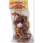 Slow-roasted high quality pig ears to lock in the flavor Sure to become one of your dogs favorites Made in the usa