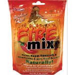 A natural an eay-to-use way to keep squirrels and chipmunks away from wild bird feeders. One 4 ounce bag treats 40 pounds of wild bird seed. A completely safe and effective solution in discouraging those furry little felons.
