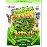 High fiber source promotes healthy digestive process. Satisfies the need to chew and forage. Free of additives and preservatives.