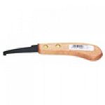 Left Hand Hoof Knife- Narrow Blade.  Good Quality Hoof knife.  High quality Swedish steel blades.