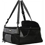 Perfect for pets under 20 lbs. Car booster seat is the ultimate solution to safely satisfy a dog s natural urge to look out the window while riding Attaches in seconds to the back seat of most automobiles for a safe and comfortable ride - straps allow for