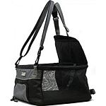 Perfect for pets under 10 lbs. Car booster seat is the ultimate solution to safely satisfy a dog s natural urge to look out the window while riding Attaches in seconds to the back seat of most automobiles for a safe and comfortable ride - straps allow for