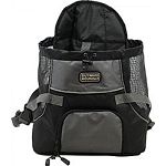 Perfect for dogs, cats and other small animals up to 20 lbs. Easy on/off design for simple access or removal in seconds Adjustable padded shoulder straps distribute weight evenly over back, reducing shoulder stress Safety leash collar attachment provides