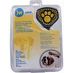 Great for all size dogs! Adjustable water sprayer with flexible 8 ft hose Rough rubber surface removes dirt