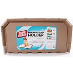 Secures pad in place. Prevents tearing and shredding of pads. Keeps urine from flowing over the edge of the pad. Holds leading brand pads 21 x 21 or larger.