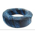 Maintains flow into your pond. Connects to barbed fittings with hose clamps. Black in Color. Very Flexible. Won't Freeze. Won't restrict water flow. Use less Fittings as it's Flexible. Great for fountains, too.