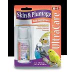 Supplies fatty acids and vitamins for birds of all types, lack of which may cause excessive moulting, scratching, dull plumage and dry skin. Easy to administer. Pour in daily water. 1 oz. UltraCare Brand.