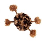 Dr. Noys Daddy Pompom Legs Cat Toy is part of the premium catnip toy collection by Kong. Designed soley for your catis enjoyment in mind. Plush toys are filled with premium catnip that keeps it's aroma for a long time.