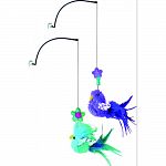 Ideal for independent play Crinkle sound and premium catnip entice play Promotes healthy excercise